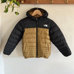 Boys reversible Northface down jacket